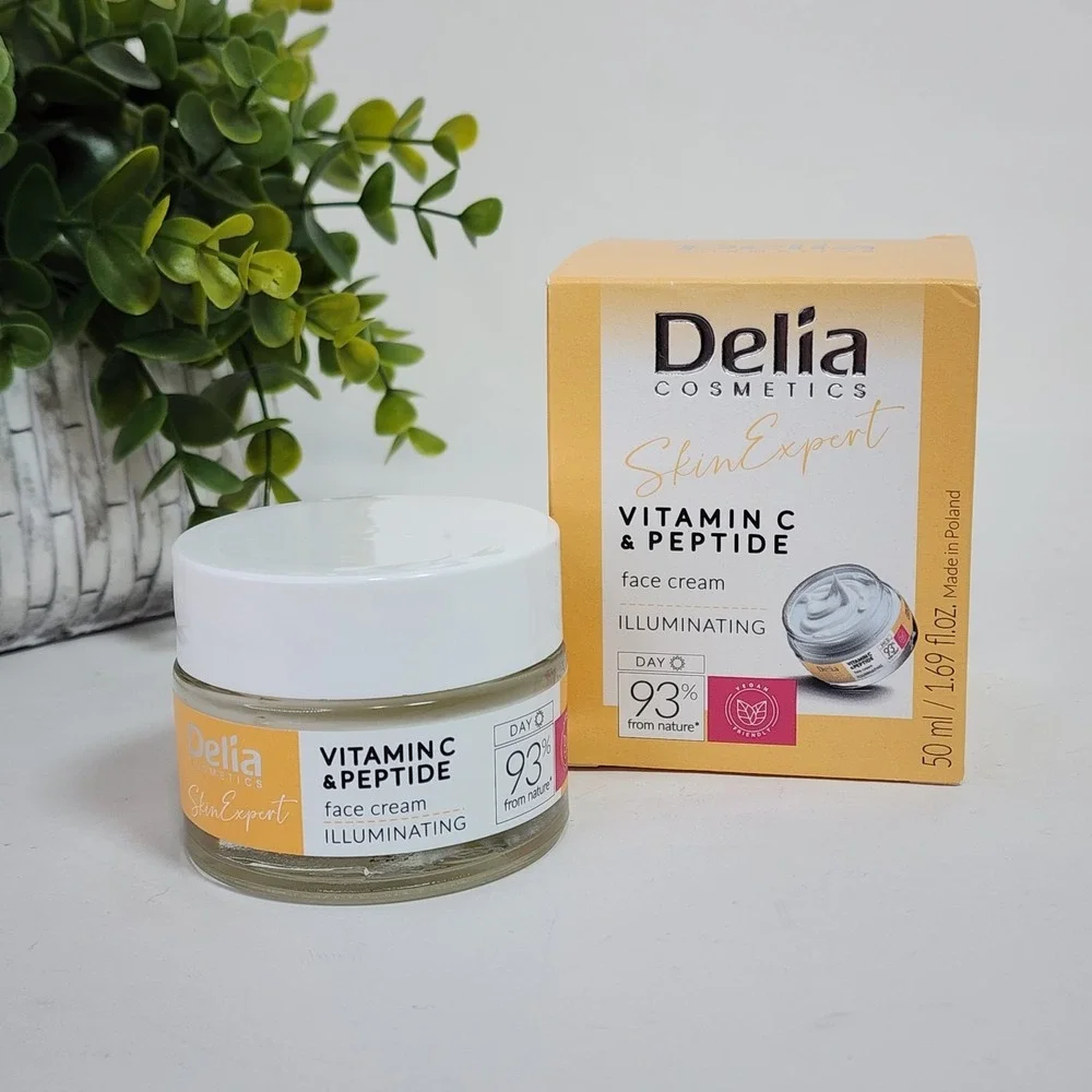 Delia Cosmetics Skin Expert Vitamin C Peptide Illuminating Face Cream 1.69 fl oz